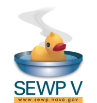 SEWPV_LOGO_URL SEWP V logo featuring a rubber duck floating in a blue hot soup bowl.