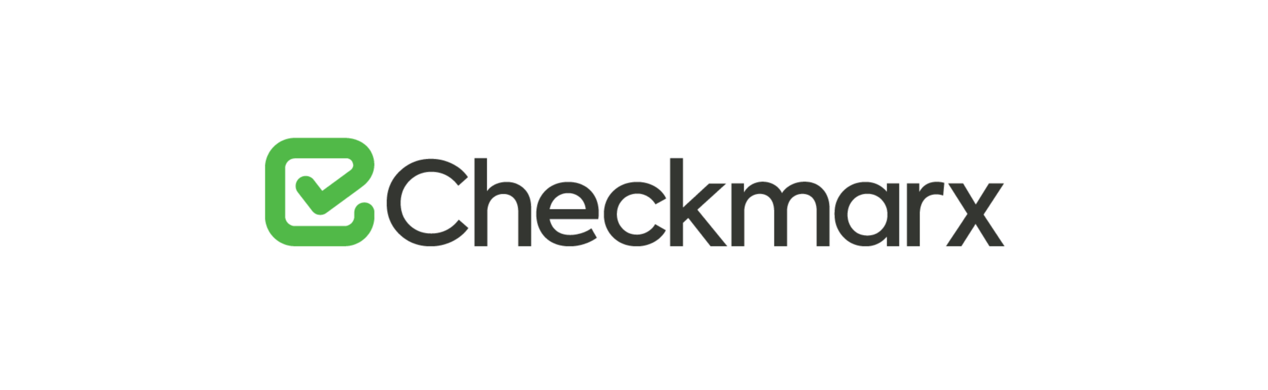 Checkmarx logo featuring a green check box icon