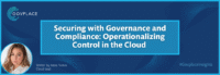 Government cloud modernization Cloud First Securing with Governance and Compliance